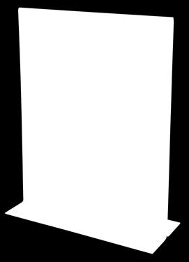 sign holder, A4 Porte-visuel vertical: forme T A4 30x21x9,5  47901