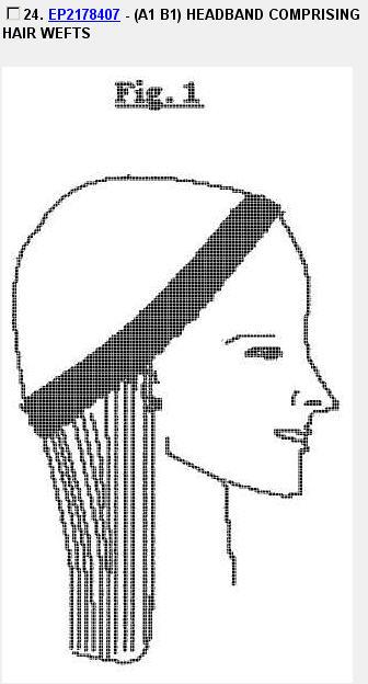 A41G 5/0093 {Hair accessories connected to a head covering,