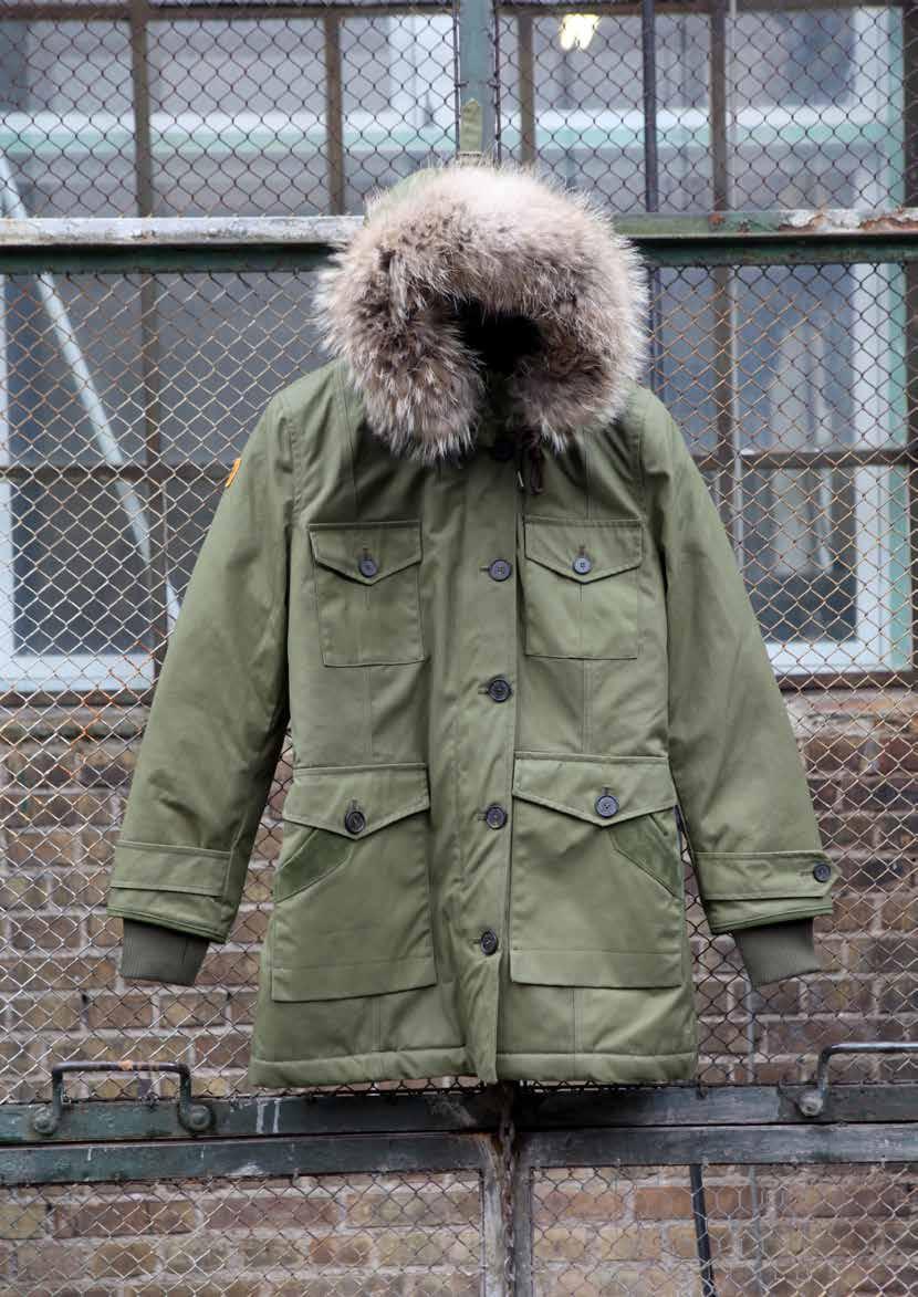 THE ARCTIC PARKA COAT STYLE: #1007 & #1007F Mogens Graae had the Sirius Patrol in mind when developing the Arctic Parka Coat in 1960.