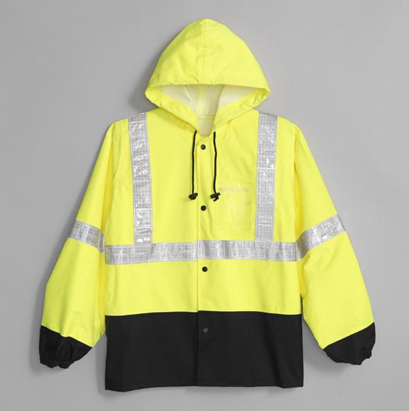 SAFETYWEAR & RAINWEAR Must be yellow in color Must be neat, clean and well maintained May be worn as an outer garment over