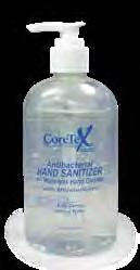 SOLUTION: CoreTex Antibacterial Hand Sanitizer & Waterless Hand Cleaner o 3Helps to Reduce Loss of Work due to Cold & Flu Viruses