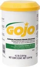 Use with or without water. 4.5-lb. cartridge refill. 6 refills per case. GOJ 0915.