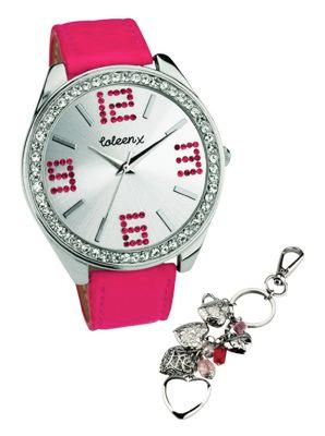 /5 X L Pink Strap & Charm Watch Set Cat No: 283/7666 24.99 * Rings are not available for purchase online.