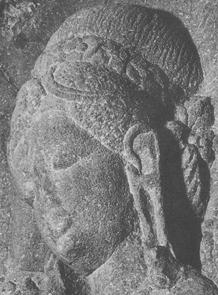 9 They are also preserved on Śiva s head in cave 21 at Ellora (BERKSON 1992, p.
