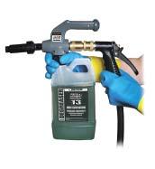 Hassle free operation, hook up the hose and turn the dial to choose the application. Two distinct flow rates.