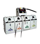 1 dispenser/each End User bottle Multi-Pack GREEN EARTH II XL 4X4 4x4 Product Dispenser 91160-00 Excellent for multiple product usage. Dispenses up to eight products from one dispenser.