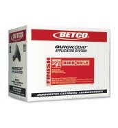 BETCO FLOOR FINISH MAINTENANCE GUIDE BETCO MATTE (Low Gloss) GLARE (Value Finish) FINISH 101 (High Gloss and Durability) HARD AS NAILS (Less Maintenance) MAINTENANCE FREQUENCY RECOMMENDED COATS AFTER