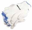 Seamless knit cotton/polyester blend glove is