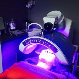 Dermalux Tri-wave LED Phototherapy is a non-invasive hand and facial treatment that uses narrow band, non-thermal LED light energy to trigger your body s natural cell processes to accelerate