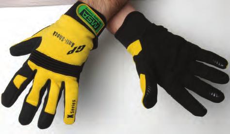 Synthetic Glove Mechanics Anti-Shock Glove The MSA Mechanics style glove features gel inserts to provide an anti shock feature.
