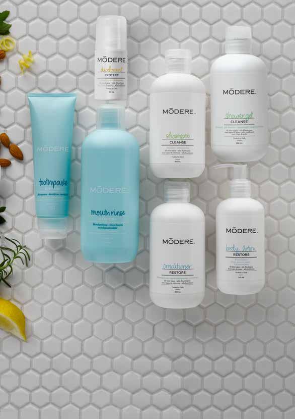 Bathroom Collection The Bathroom Collection by Modere enhances and improves your appearance with products designed to beautify, cleanse, and