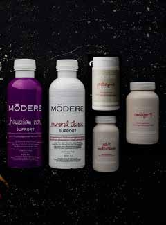 Use them in this order: Cleanser, Exfoliant, Modere I/D Anti-Aging System, Day Moisturizer.