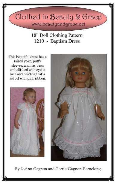 Baptism Dress This is an amazing gown that your daughter will want to save to pass on to her children.