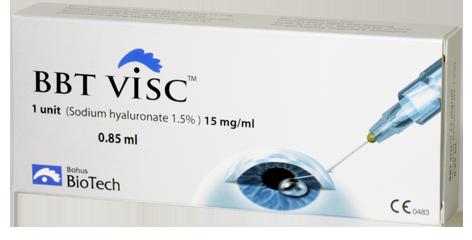 Ophthalmology BBT visc A viscoelastic solution with a