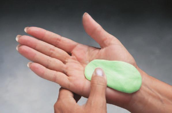Scar Care Soft Elastomer Setup Consistencies Firm Soft Putty Elastomeri Working consistency: Soft putty can be readily kneaded with hands. Characteristics: Mix equal amounts.
