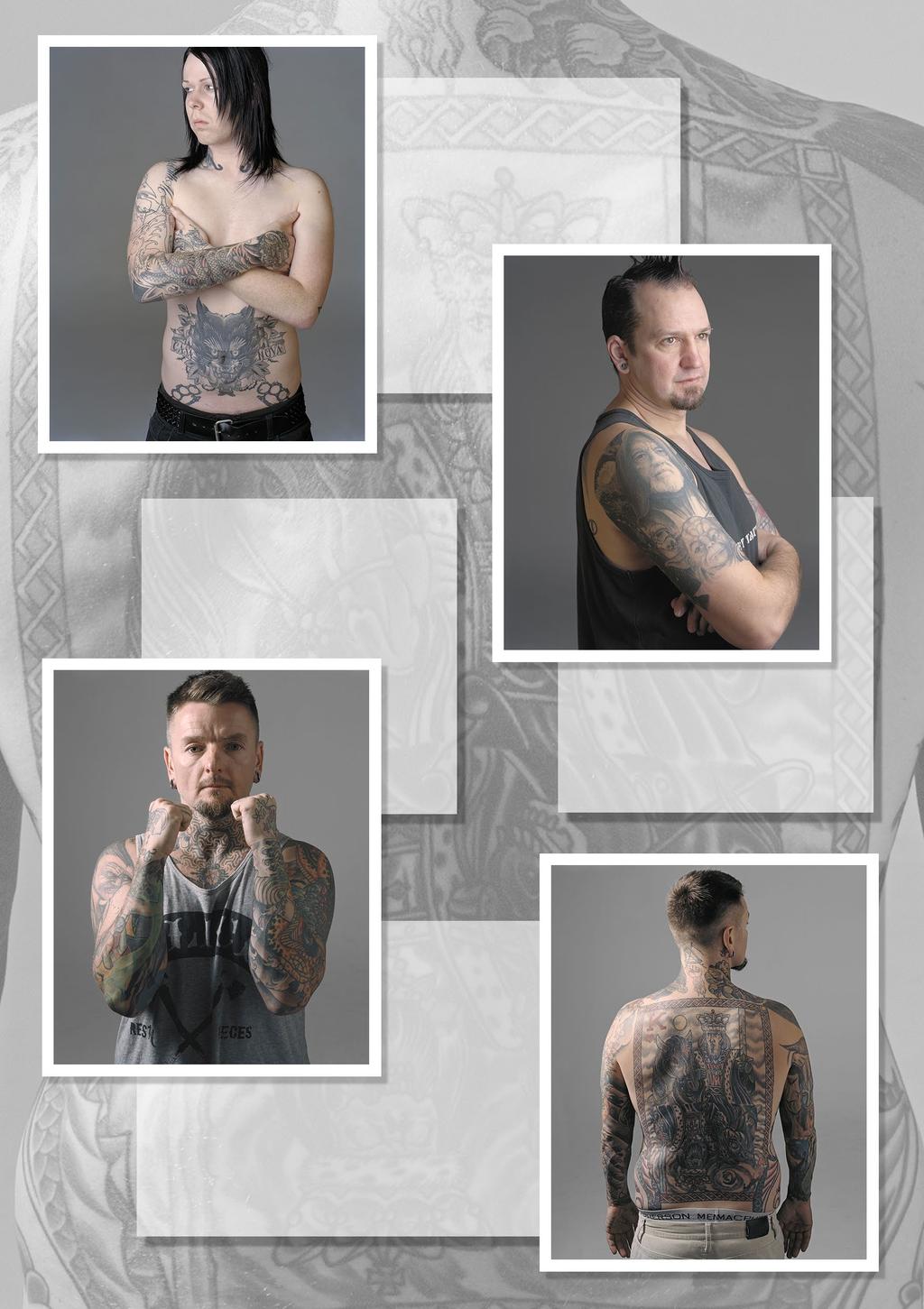 Roxy Roxy s tattoos are a melding together of diverse tattoo styles and motifs Tattooist Erin Chance Tattoo Steve Steve is an excellent example of a tattoo collector with numerous