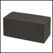 10x10 KPPS Red Plastic Scrubber King Size nylon non-abrasive, reusable scrubber, ideal for sensitive areas.