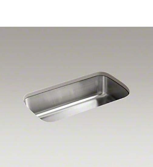 Kohler K3183-NA Undertone Kitchen Sink; Stainless Steel; 31-1/2"