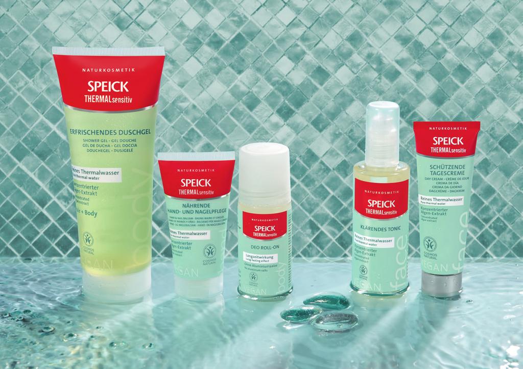 Speick Thermal Sensitiv for sensitive skin Thermal cosmetics for a natural spa feeling Our skin is a fascinating organ. It has the strength to protect itself and to regenerate.