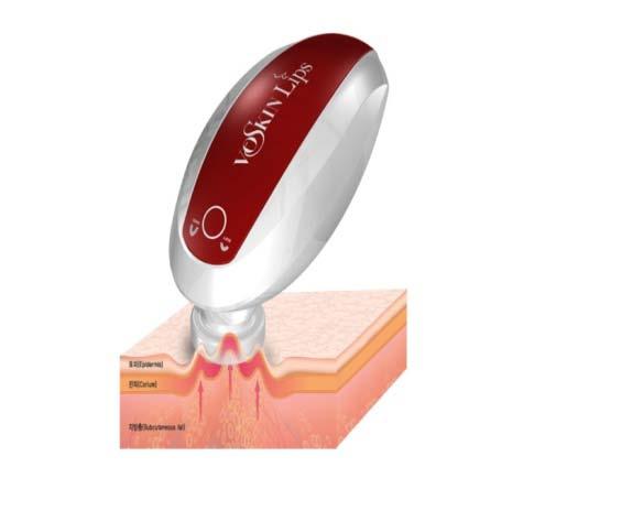 Principle of VOSKIN Lips Skin exercise needs to be done in corium in the skin Effectiveness of VOSKIN Lips Lift Massage Lipo Massage Skin Resilience Removing Cellulite Collagen Production