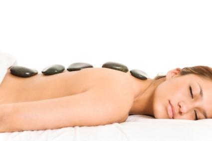 Relaxation Massage Hot Stone massage. The heat of the stones causes tender muscles to relax. They also allow the esthetician to apply greater pressure on areas where it may be needed. " " " " $85.