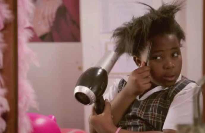 Hair that moves Hair that moves is a South African film that highlights the struggles young African girls experience