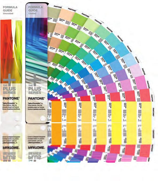 PANTONE for graphic design FORMULA GUIDES Solid Coated & Uncoated 1,755 brilliant Solid Color