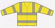 CLOTHING WORN ON THE BODY AND THE PROTECTION PROVIDED TO THE PERSON High visibility clothing (jackets and vests): High visibility clothing is required when personnel are working in hazardous