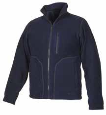 Fleece jacket, On Duty Fleece jacket with zip. Zip-up chest pocket on left-hand side. Side pockets, the right-hand with a D-ring and an extra zip-up pocket.