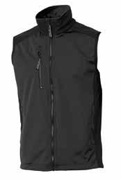 Weight: 200 g. Wash at: 60 C. 958079869 Navy 958079899 Black Replaces 963009869/99 in spring 2017 Softshell vest, triple-layer, On Duty Vest made of triple-layer fabric.