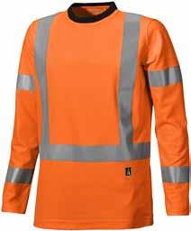 elastic reflectors. Fabric: 100% cotton (high-visibility 50% cotton 50% polyester). Weight: 300 g.