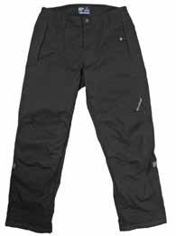 Wind, rain and cold Shell trousers Shell trousers with taped seams and lining. Elasticated waistband with drawstring. Side pockets, thigh pocket with zip.