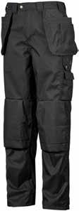 Side pockets, thigh pocket with zip. Articulated knees, adjustable ankles and reflector on the back of the left leg. Fabric: 100% polyamide. Waterproof and windproof 10,000 mm/10,000 g. Weight: 150 g.