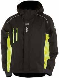 no. Wind, rain and cold Winter jacket, ProTec New! Breathable, wind and waterproof jacket. All seams are taped.