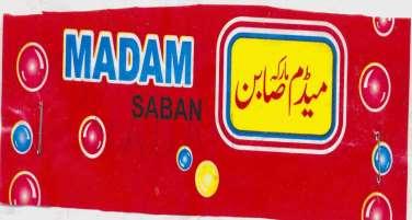 CLASS-3. Registration of this Trade Mark shall give no right to the exclusive use of Word SABAN. 198159.