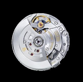 resistance to shocks and magnetic fields, con venience and reliability. It incorporates the Chronergy escapement patented by Rolex, which combines high energy efficiency with great dependability.