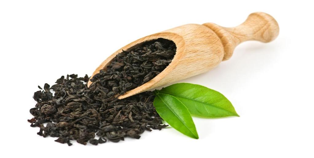 5. Black Tea Black tea contains tannic acid that helps kill the bacteria that produce foot odor.