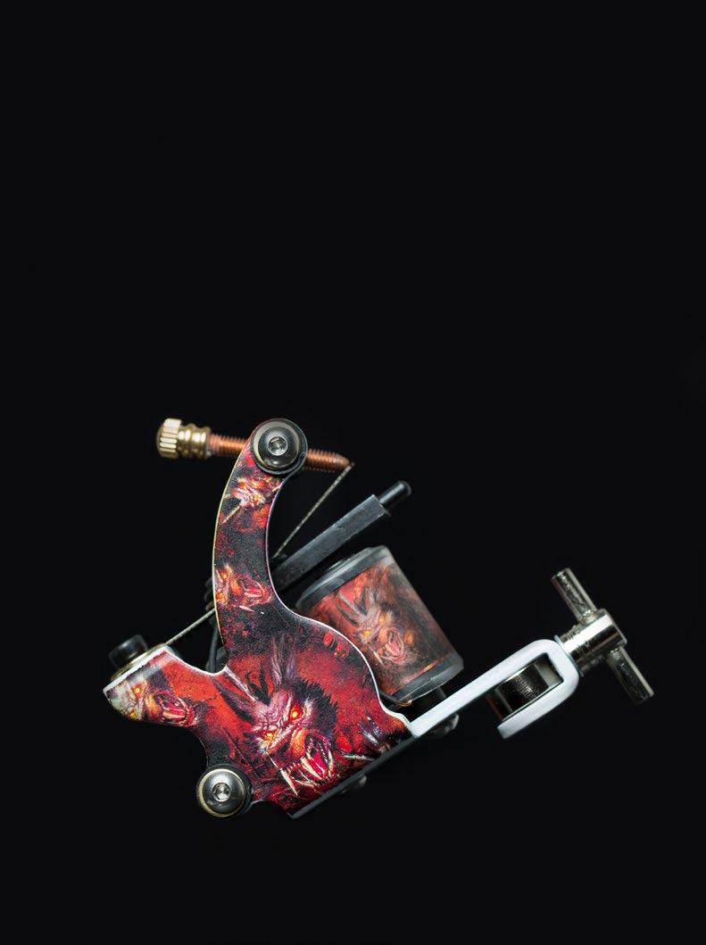 The History of Tattoo Machine The tattoo machine was dated back to 1876 when it was patented under the title stencil-pens in Newark, New Jersey.