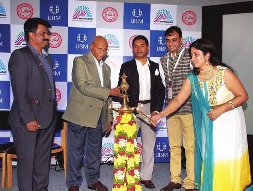 UBM Successfully Hosts Hyderabad Jewellery Pearl & Gem Fair Joji George, managing director of UBM India, inaugurated the 7th edition of the Hyderabad Jewellery Pearl & Gem Fair on June 7 in presence