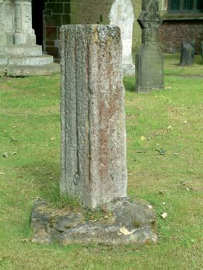 The remains of a cross shaft in the churchyard are thought to be medieval in date.