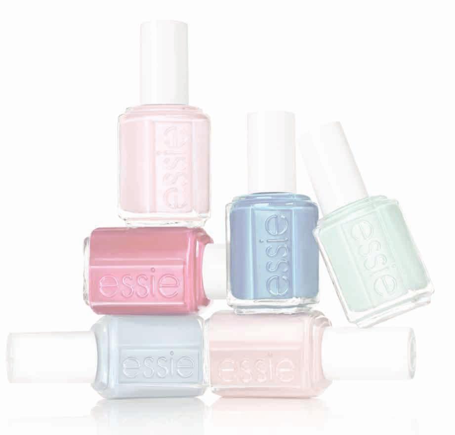 Essie Spa Manicure 60 min $89 Heavenly soak, total cleanse, we then apply essie microdermabrasion to remove dead skin cells, followed by the amazing hydro masque for dry hands and finish it off with