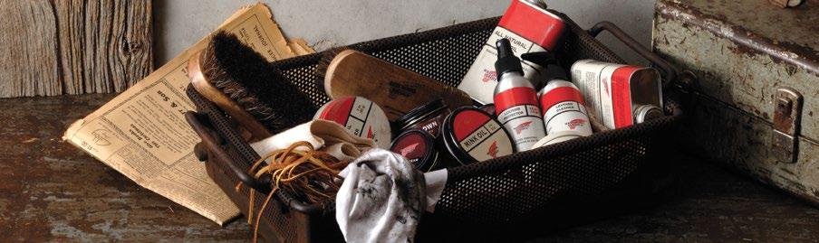 LEATHER CARE Care Products Protect and lengthen the life of your boots with our exclusive, made in the USA care