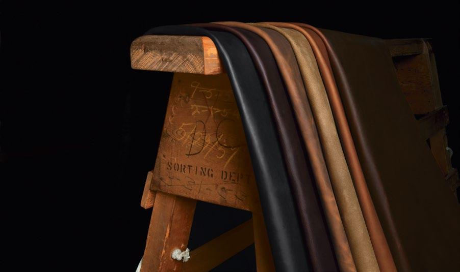 Only the most premium, top-quality hides are used to craft smooth-finished leathers.