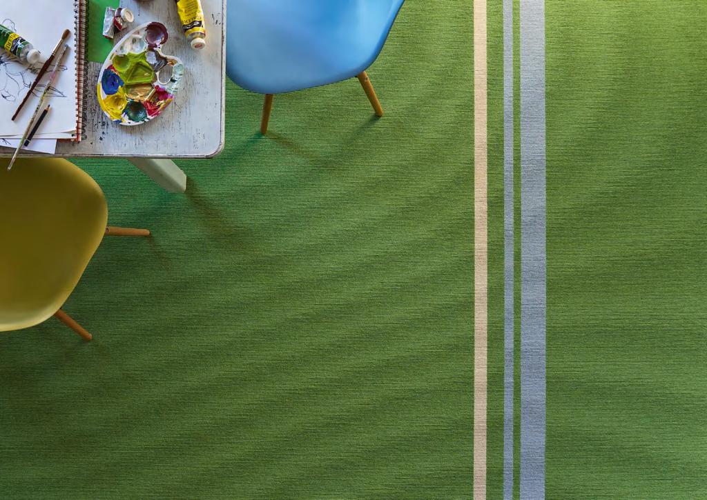 INTERART 330 With their distinctive stripes these area rugs prove to be real eye-catchers.