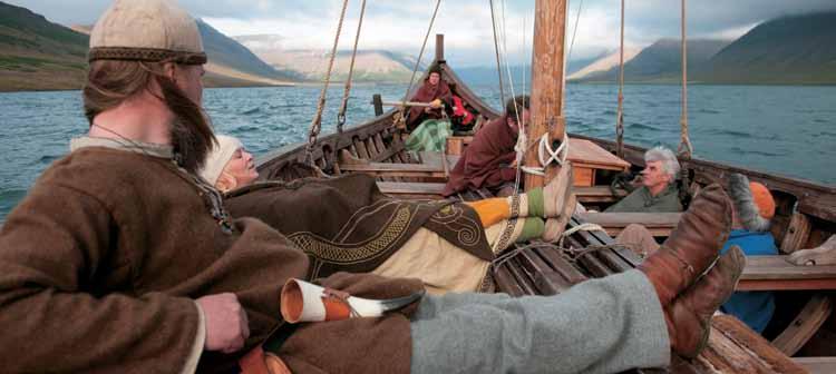 2. Life on the Waves Life on board ship had few creature comforts. Viking sailors endured hardship in the hope of rewards to come.
