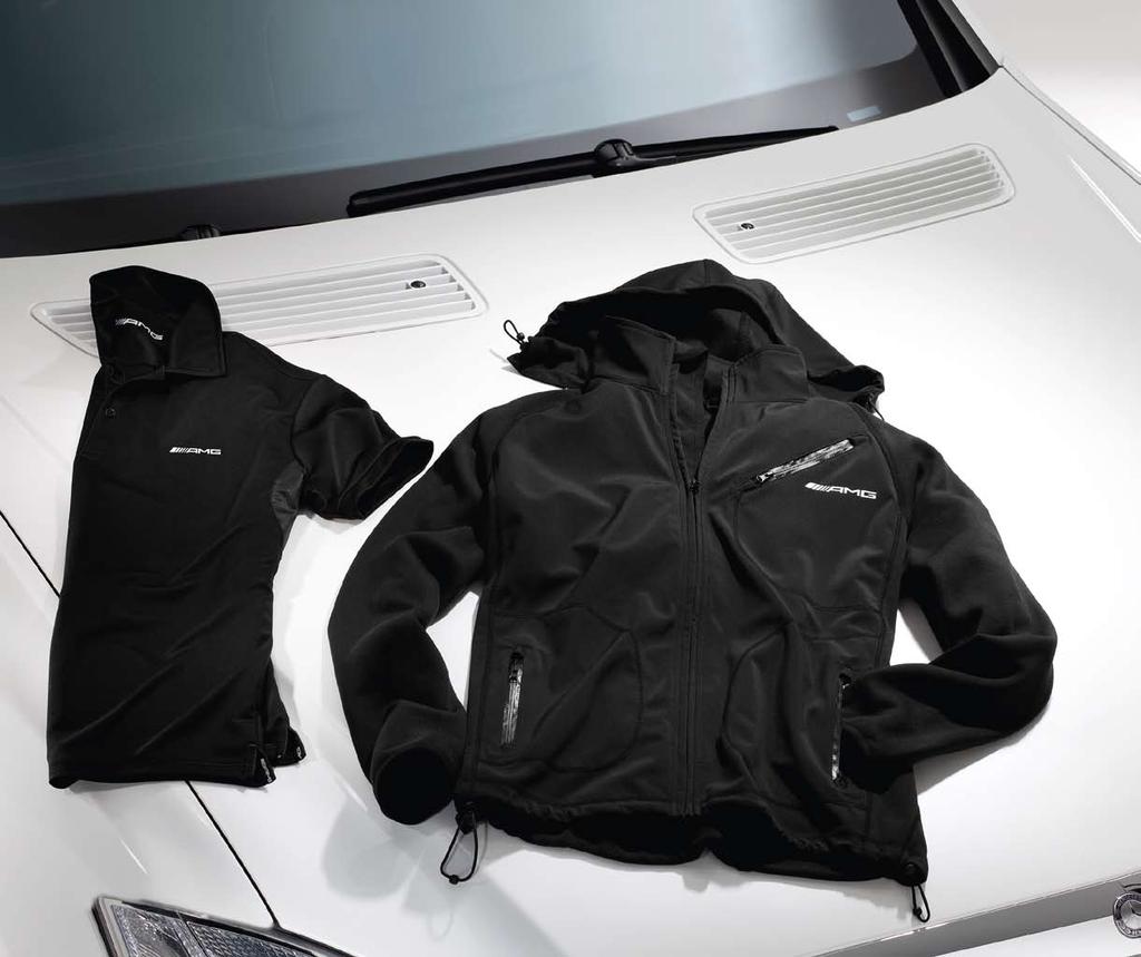 amg CASUAL Zip-off hood Zip-off hood Silver-coloured mesh lining Velcro cuffs