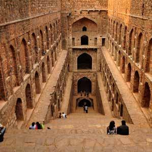 3 Sit on the stairs of Agrasen ki Baoli and enjoy watching the rush of people come and go as a deep well is in front of you.