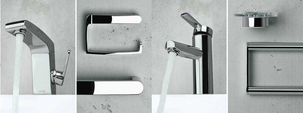 The finishing touch in every detail Single lever basin mixer and accessories from the ELEGANCE collection Single lever basin mixer PLAN blue and accessories from the PLAN collection The life blood of
