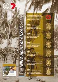 (Posters are ordered seperately) Available 2013 The ANZAC Post WW2 Series To remember