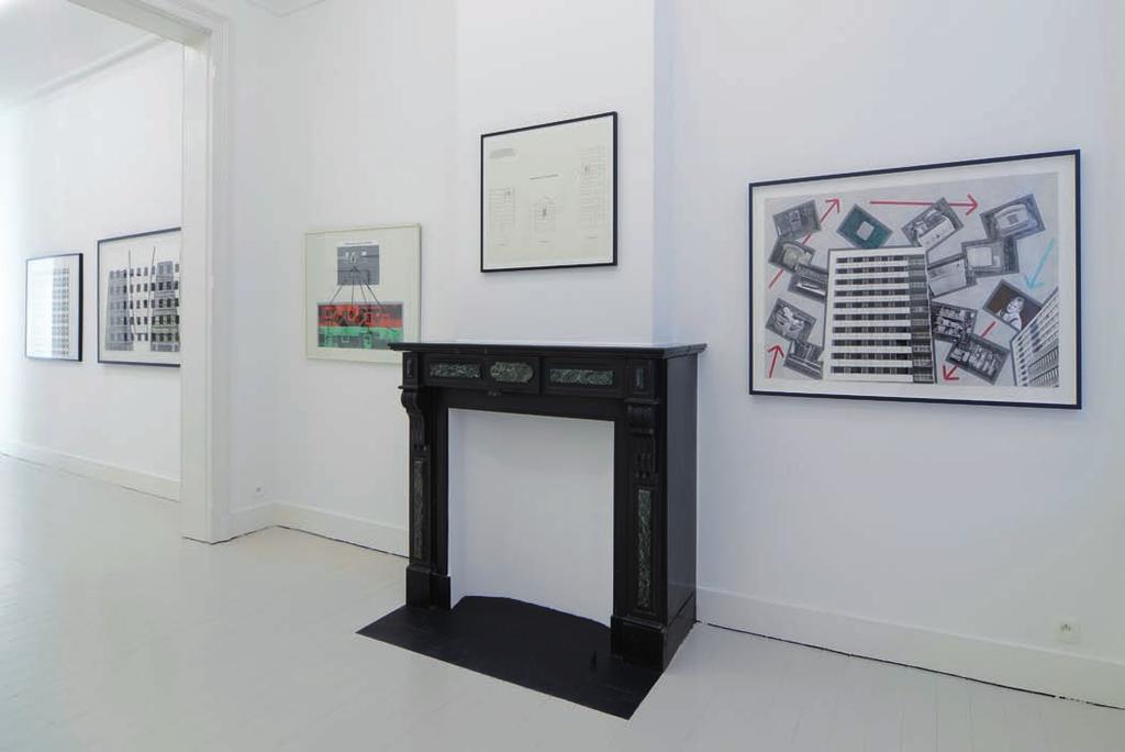 Stephen Willats, Concrete Block, drawings and works on paper